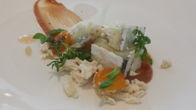 Hombolt Fog Cheese Plate with Kumquat