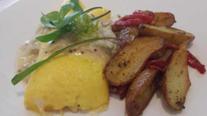 Softshell crab omlette 